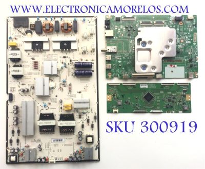 KIT DE TARJETAS PARA TV LG / MAIN EBT66707301 / EAX69462005 / 1FEBT000-01WU / RU1586A0CK / 66707301 / FUENTE EAY65895552 / LGP86NT-21U1 / EPCD31CB1B / 3PCR02852B / T-CON 6871L-6102B / 6870C-0834A / V19 86UHD / PANEL NC860TQF-AAKP1 / MODELO 86NANO75UPA